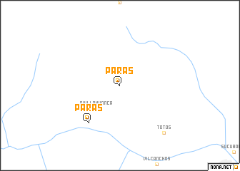 map of Paras