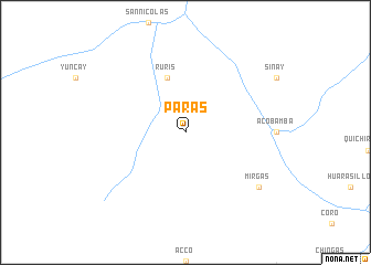 map of Paras