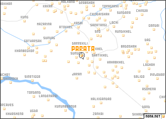 map of Parata