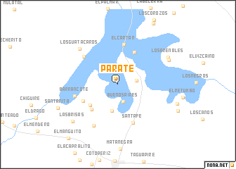 map of Parate