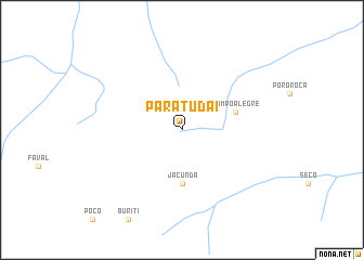 map of Paratudai