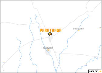 map of Paratwāda