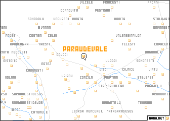 map of Pârâu de Vale