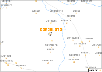 map of Paraulata