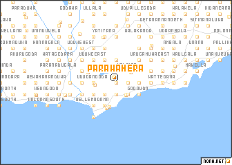 map of Parawahera