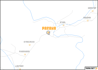 map of Parawa