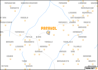 map of Parawol