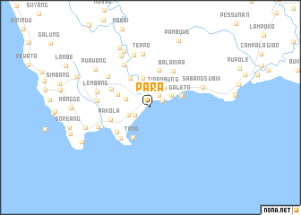 map of Para