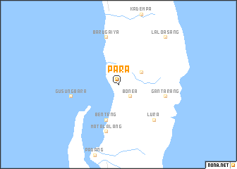 map of Para