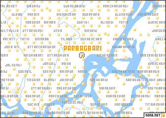 map of Pār Bāgbāri