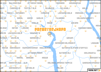 map of Pār Bayār Jhāpa