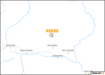 map of Parba