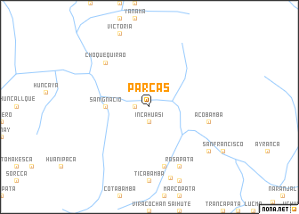 map of Parcas