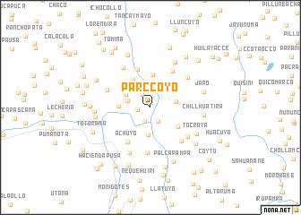 map of Parccoyo