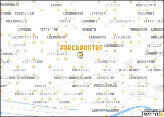 map of Parc-dʼAnxtot