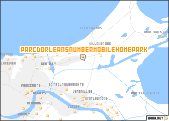 map of Parc D\