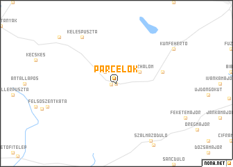 map of Parcelok