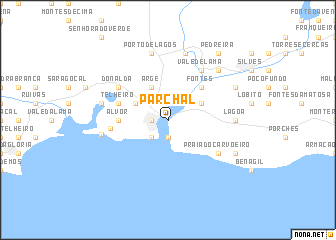 map of Parchal