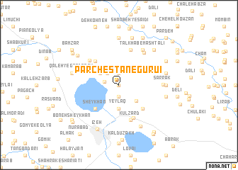 map of Parchestān-e Gūrū\