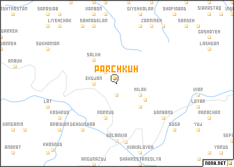 map of Parchkūh