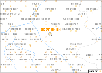 map of Parchkūh