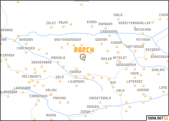 map of Pārch