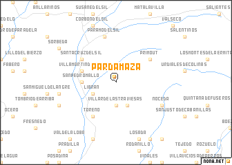 map of Pardamaza