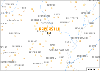 map of Pardastlū