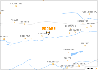 map of Pardee