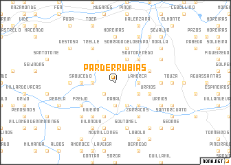 map of Parderrubias