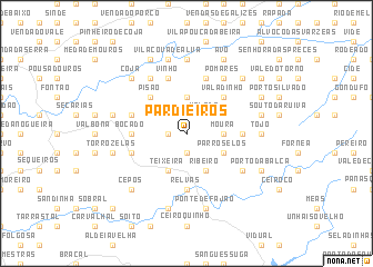 map of Pardieiros