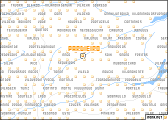 map of Pardieiro
