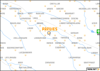 map of Pardies