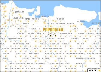 map of Pardieu