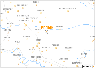 map of Pardik