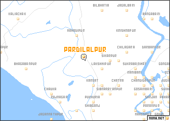 map of Par Dilālpur