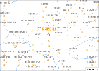 map of Pǝrdili