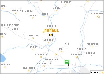 map of Pardūl