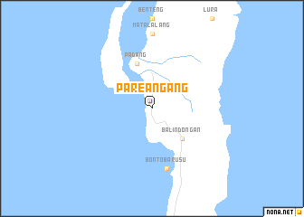 map of Pareangang