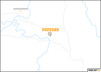 map of Paredão