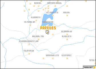 map of Paredes