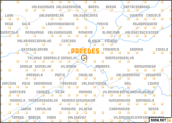 map of Paredes