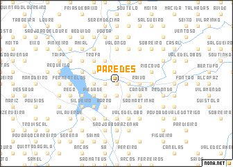 map of Paredes