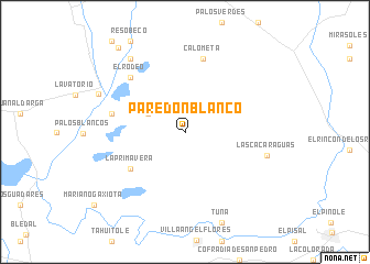 map of Paredón Blanco