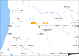 map of Paredones