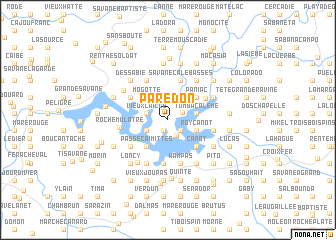 map of Parédon