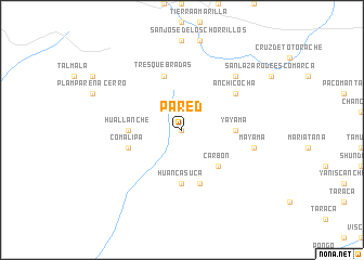 map of Pared