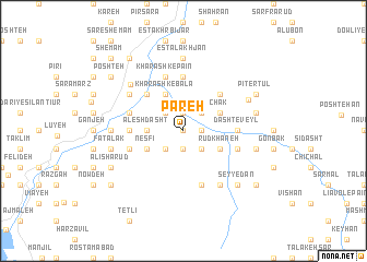 map of Pareh