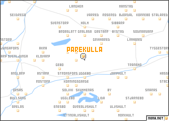 map of Pärekulla