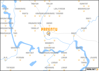map of Parentu